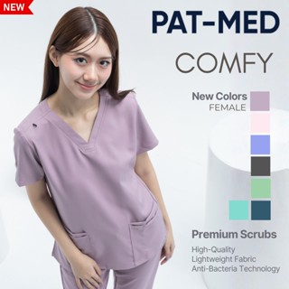 PAT-MED  Scrubs Sets Top & Pants for Female  รุ่น Comfy  ชุด…
