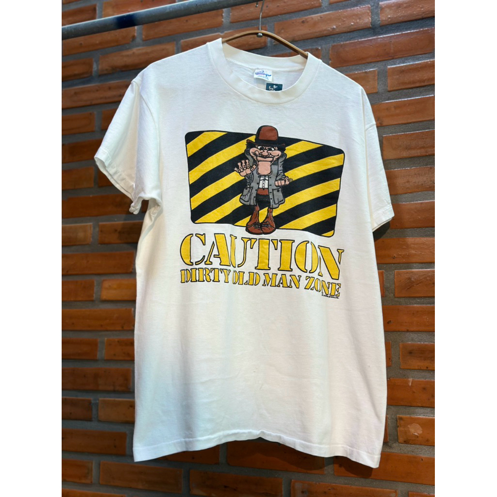 งานแท้ยุค 1980s ป้ายคอ Profile Prints, Inc. [TVT001]