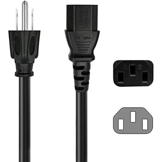 สายไฟต่อพ่วง AC Power Cable MALE to C13 FEMALE 3x1mm ยาว 1.5 เมตร 10A 250V มีคุณภาพ COD