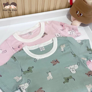 เสื้อยืดเด็ก ลายขวาง Basic look👦🏻👧🏻