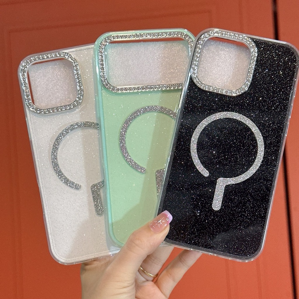 🐱เคสกล้องเพรช 6 สี เคสไอโฟน