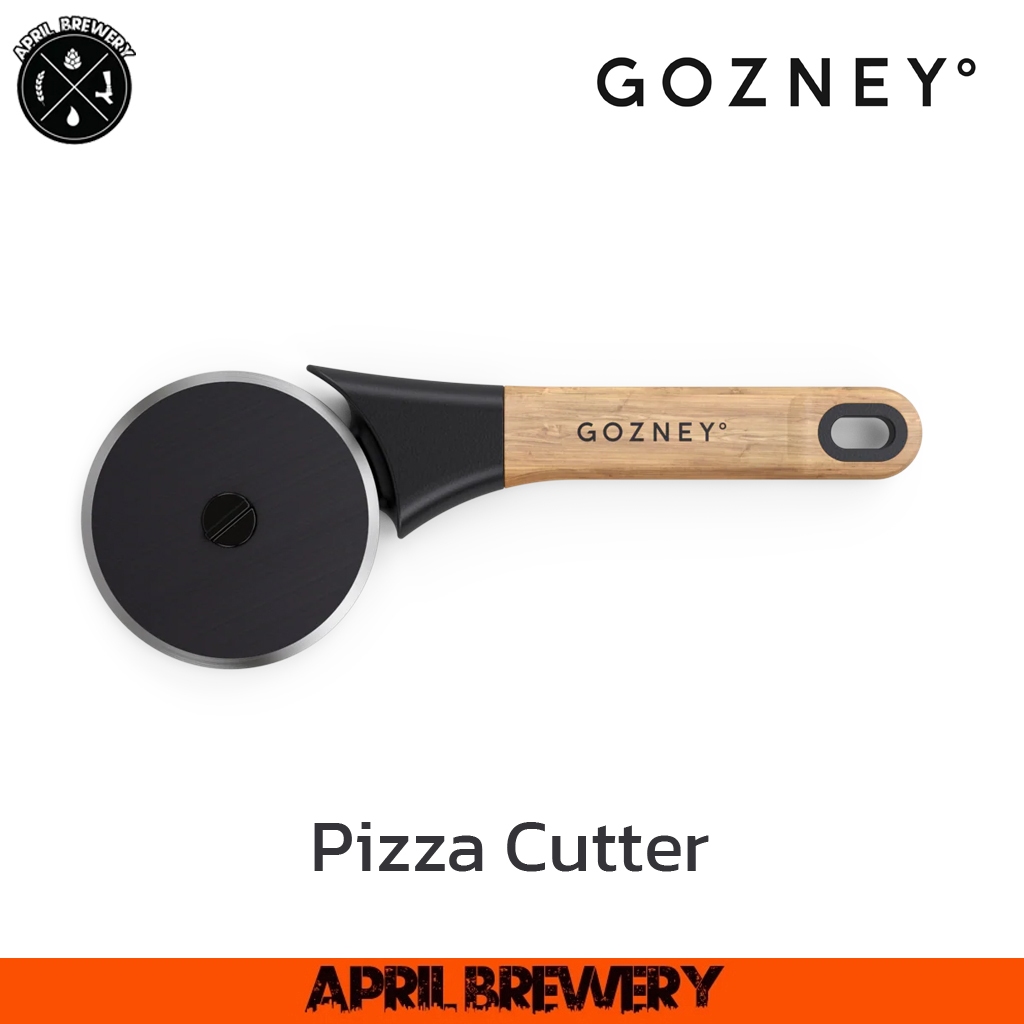 มีดตัดพิซซ่า Gozney Pizza Cutter | Pizza Wheel Cutter | มีดพิซซ่าวงล้อ ด้ามไม้ สแตนเลส