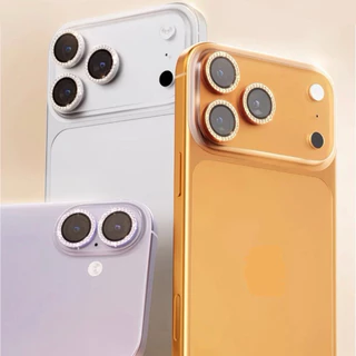 ฟิล์มเลนส์กล้อง เลนส์กล้อง เพชร สำหรับรุ่น iPhone 17 17pro 17Promax 17Air