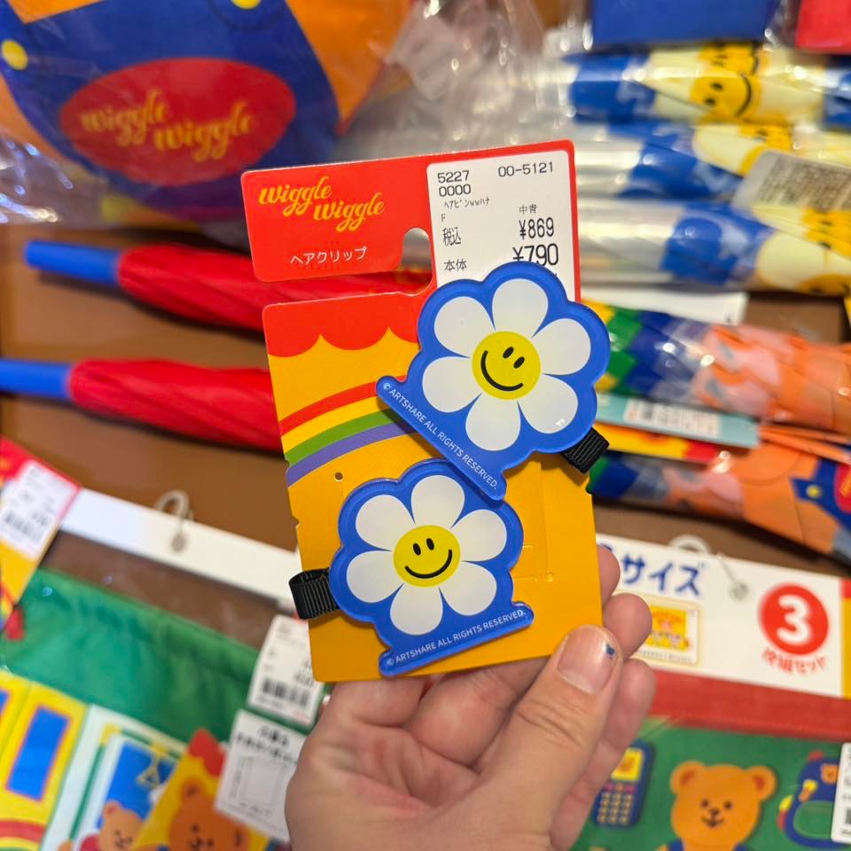 wiggle wiggle japan กิ๊บดอกไม้ติดผม ของแท้ พร้อมส่ง