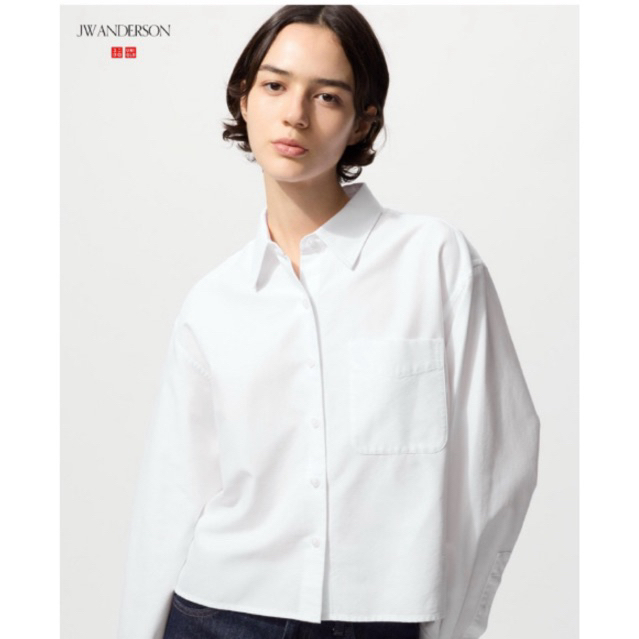 ส่งต่อ Uniqlo boxy shirt (JW ANDERSON collection) size S