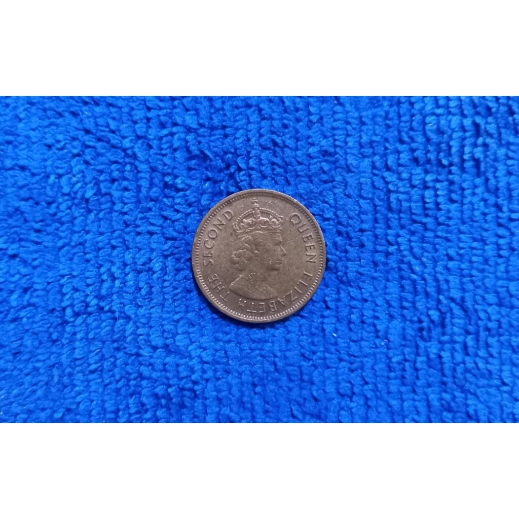 ( BK-606)  เหรียญ 1979  10 เซนตฺ์ ฮ่องกง  ( Hong - Kong 10 Cents )