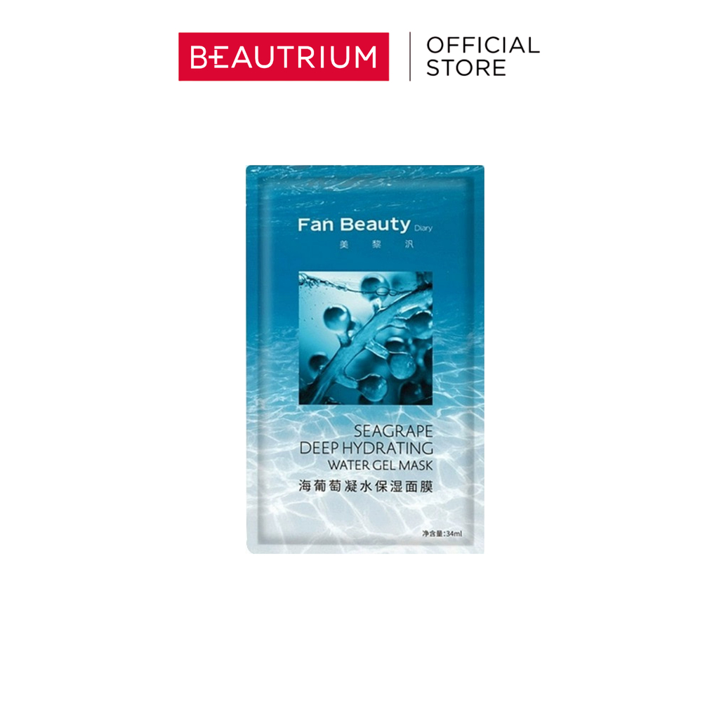 FAN BEAUTY DIARY Seagrape Deep Hydrating Water Gel Mask มาส์ก 34ml