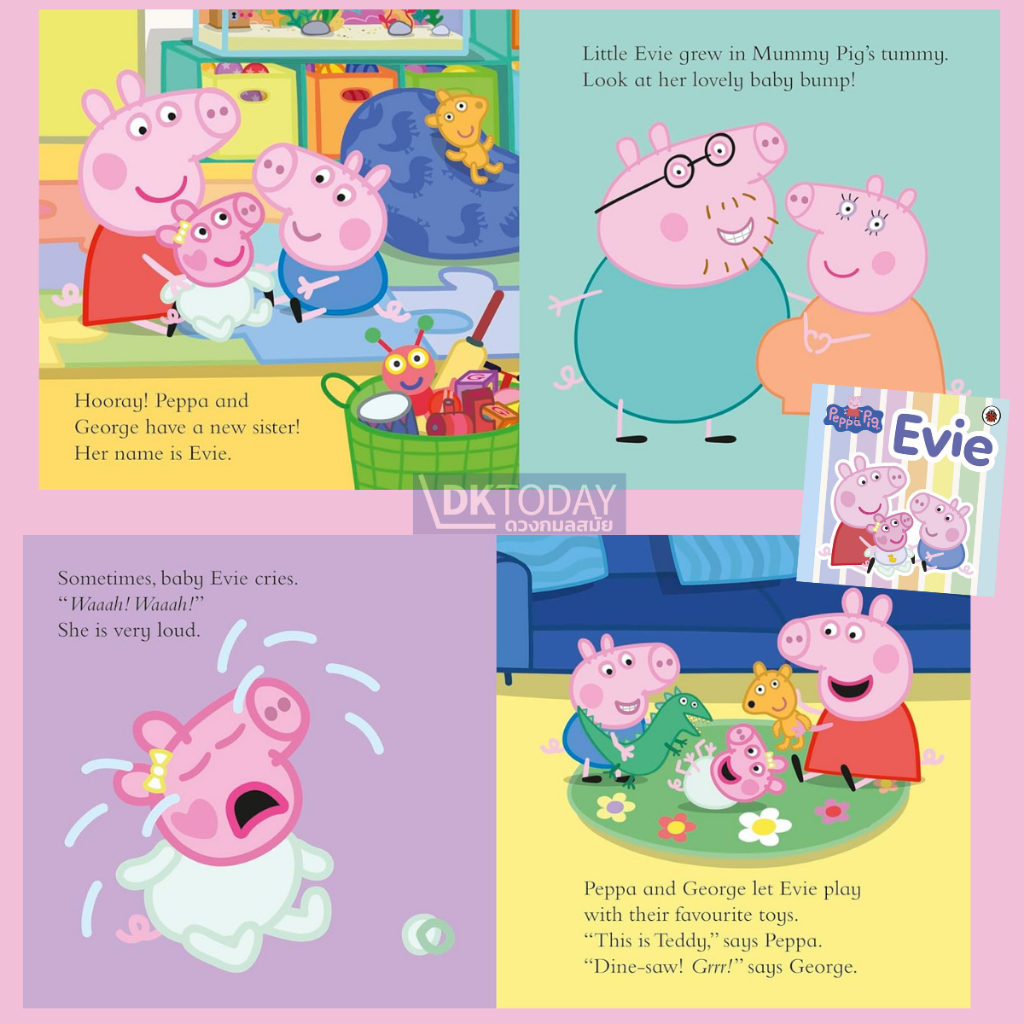 DKTODAY หนังสือ PEPPA PIG BOARD BOOK SERIES (AGE 3+) ราคา ถูกที่สุด ดีลบีเคเค แกลเลอรีภาพที่ 3