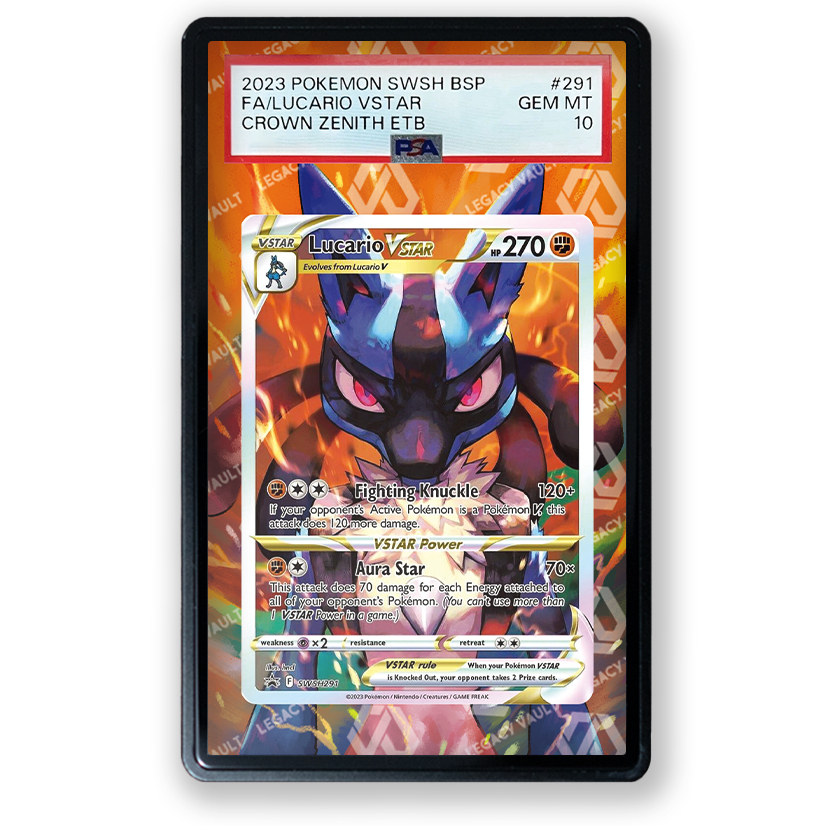 Lucario VSTAR #SWSH291 Pokemon Promo / #226 Pokemon Japanese VSTAR Universe Extended Art For PSA