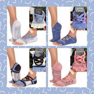 Toesox 👣 รุ่น แอล Elle Grip Half Toe🩰 ถุงเท้ากันลื่น แยกนิ้ว…