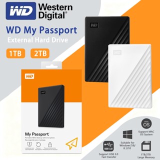 Western Digital HDD ฮาร์ดดิสก์ภายนอก ฮาร์ดดิสก์พกพา 1TB / 2T…