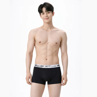 💥TOPLIST💥 (N825) Boxerชายแต่งขอบ HELLO ยืดเยอะผ้านุ่มมาก การันตีใส่สบายไม่อึดอัด
