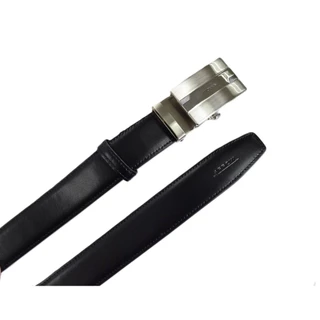 ARROW เข็มขัดผู้ชาย หัวออโต้ล็อค Auto Belt (หนังวัวแท้จากอิตาลี) สีดำ รุ่น MYCB614