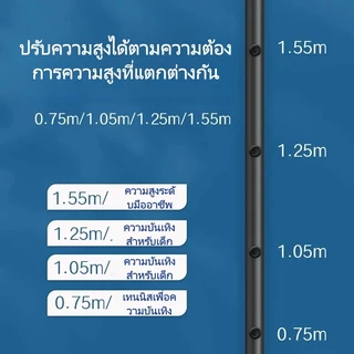 4.1m-6.1m ตาข่ายแบดมินตัน แบบพกพาพับได้ เน็ตตาข่ายแบดมินตัน แบบพกพา พกพาสะดวก วัสดุไนลอนทนทาน portable folding badminto