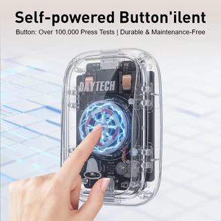 🔥ส่งไวจากไทย🔥Daytech กริ่งไร้สายไม่ใช้ถ่าน 150M Connectivity 55 Chimes Door Ring 1 Receiver 2 Button