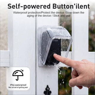 🔥ส่งไวจากไทย🔥Daytech กริ่งไร้สายไม่ใช้ถ่าน 150M Connectivity 55 Chimes Door Ring 1 Receiver 2 Button