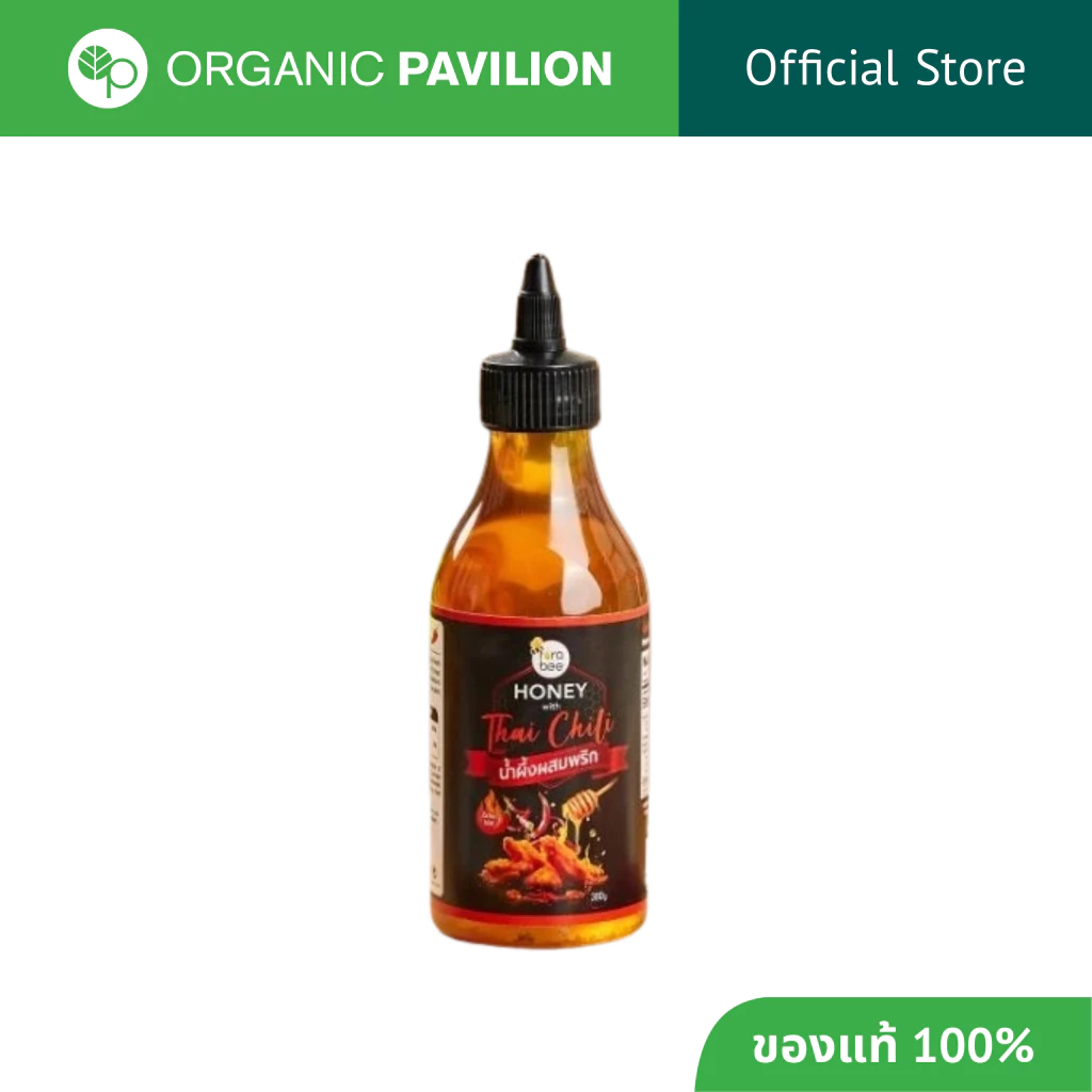Fora Bee ฟอร่าบี น้ำผึ้งผสมพริก Honey with Thai Chili (380g)