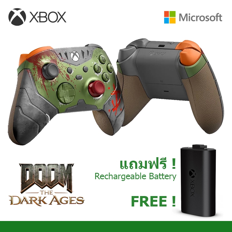 จอย XBOX Wireless Controller แถมฟรี Xbox Rechargeable Battery