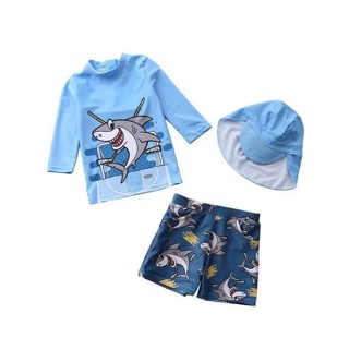 ชุดว่ายน้ำเด็กผู้หญิง ชุดว่ายน้ำวันพีช เสื่อแขนยาว แขนสั้น ล…