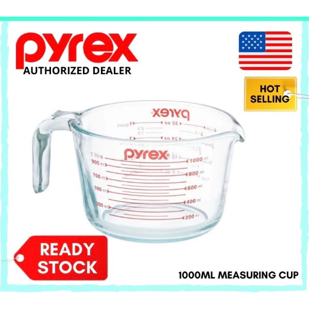 Pyrex 1L / 1000ml Measuring Cup (6001076) Baking Tools