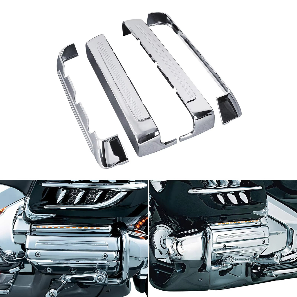 TCM Chrome Lighting วาล์วสําหรับ Honda Goldwing GL1800 2001-2017 F6B 2013-2017