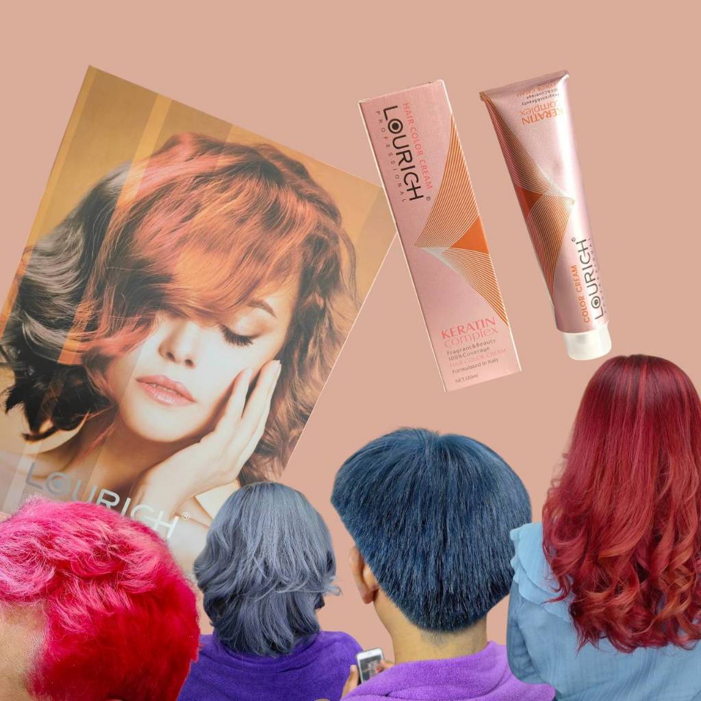 สีผมลูริช LOURICH Hair Color สีตรงชาร์ทเป๊ะ มีให้เลือกกว่า 60 สี