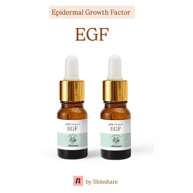 🔥ของแท้ 100% พร้อมส่ง / ล็อตใหม่ล่าสุด EXP. 2028/19/01 - 2 ขวด EGF Epidermal Growth Factor Liposome 10ppm