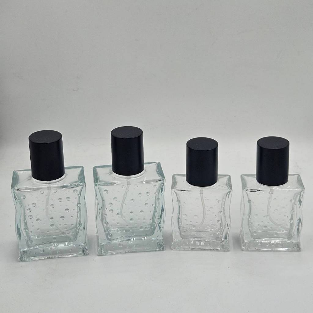 ขวดน้ำหอมทรงเหลี่ยม รุ่นหยดน้ำ 30 ml 50 ml