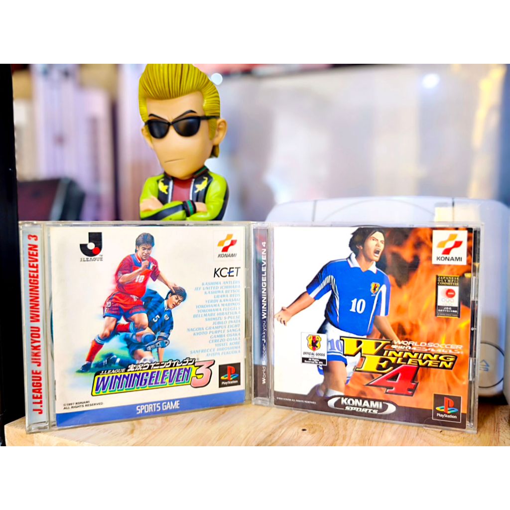 แผ่นแท้ PS1 : Winning Eleven 3-4 | Legendary | จัดเต็มไปเลยคร้าบผมกับทั้ง 2 ภาคสำหรับสายนักเตะ!! ที่