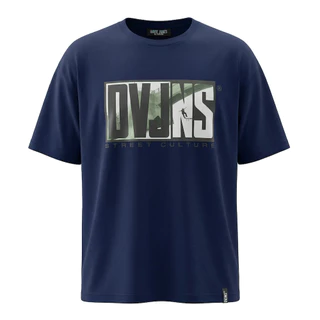 DAVIE JONES [BE FEARLESS] เสื้อยืดผู้ชาย Graphic Oversize Fit T-Shirt สีขาว กรม เหลือง TB0438