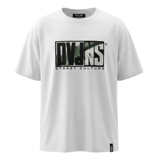 DAVIE JONES [BE FEARLESS] เสื้อยืดผู้ชาย Graphic Oversize Fit T-Shirt สีขาว กรม เหลือง TB0438
