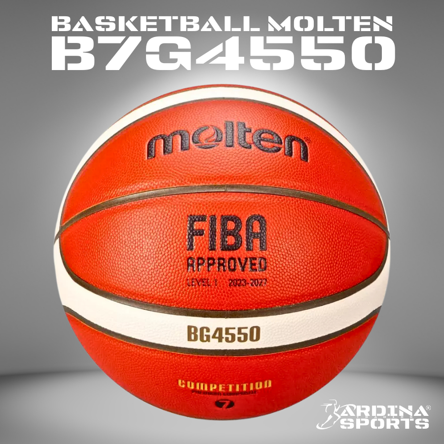 (ของแท้ 100%) MOLTEN ลูกบาสเก็ตบอล รุ่น B7G4550 (เบอร์ 7)
