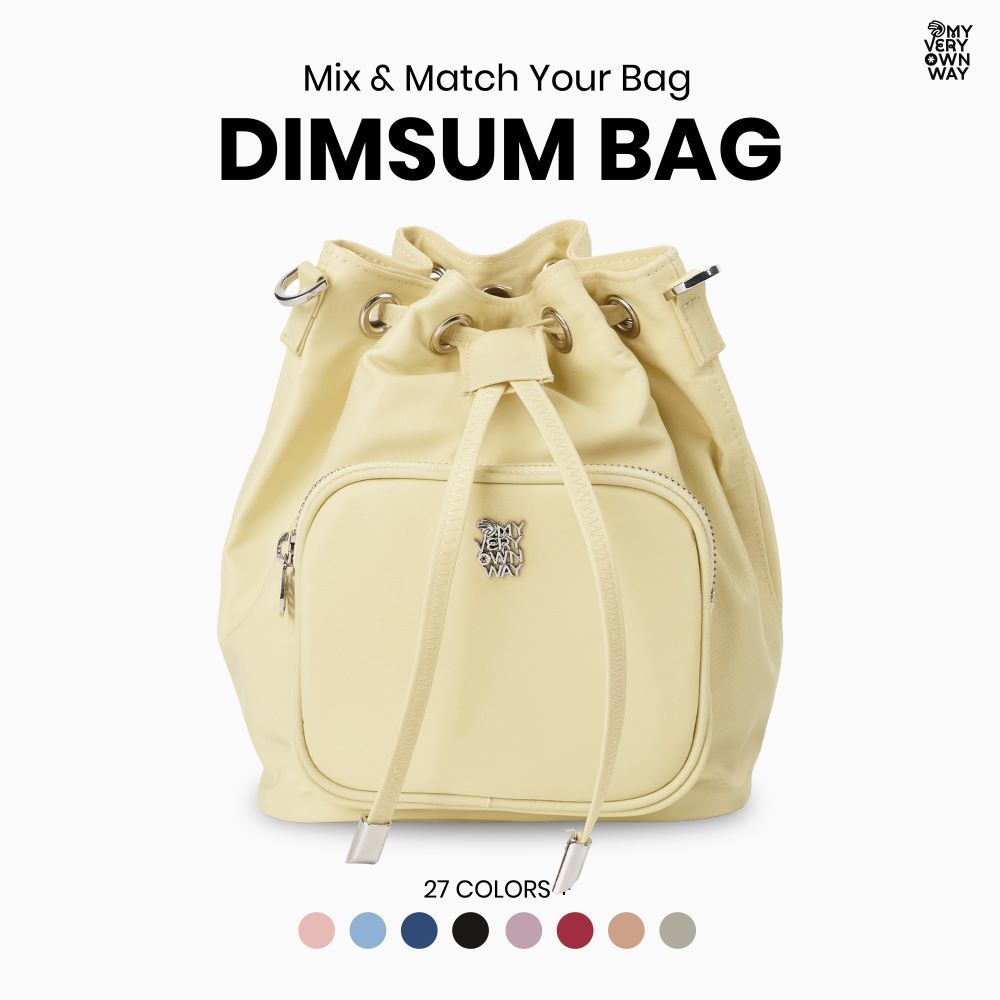 MyVeryOwnWay | Dimsum Bag - กระเป๋าทรงขนมจีบ ผ้าไนล่อน น้ำหนักเบา (มี 27 สี)