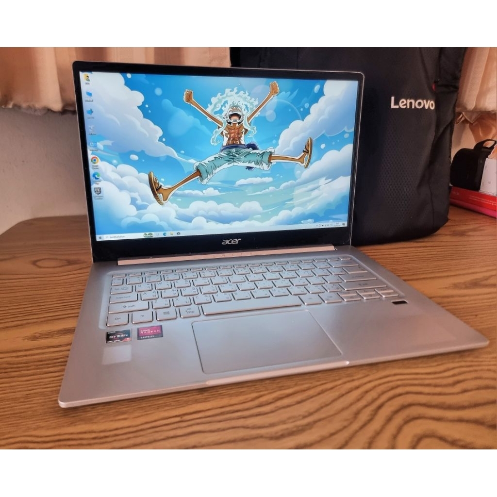 Notebook Gaming Ryzen 5 4500U 6/6คอร์ RAM8GB M.2 500GB การ์ดจอ RX Vega6