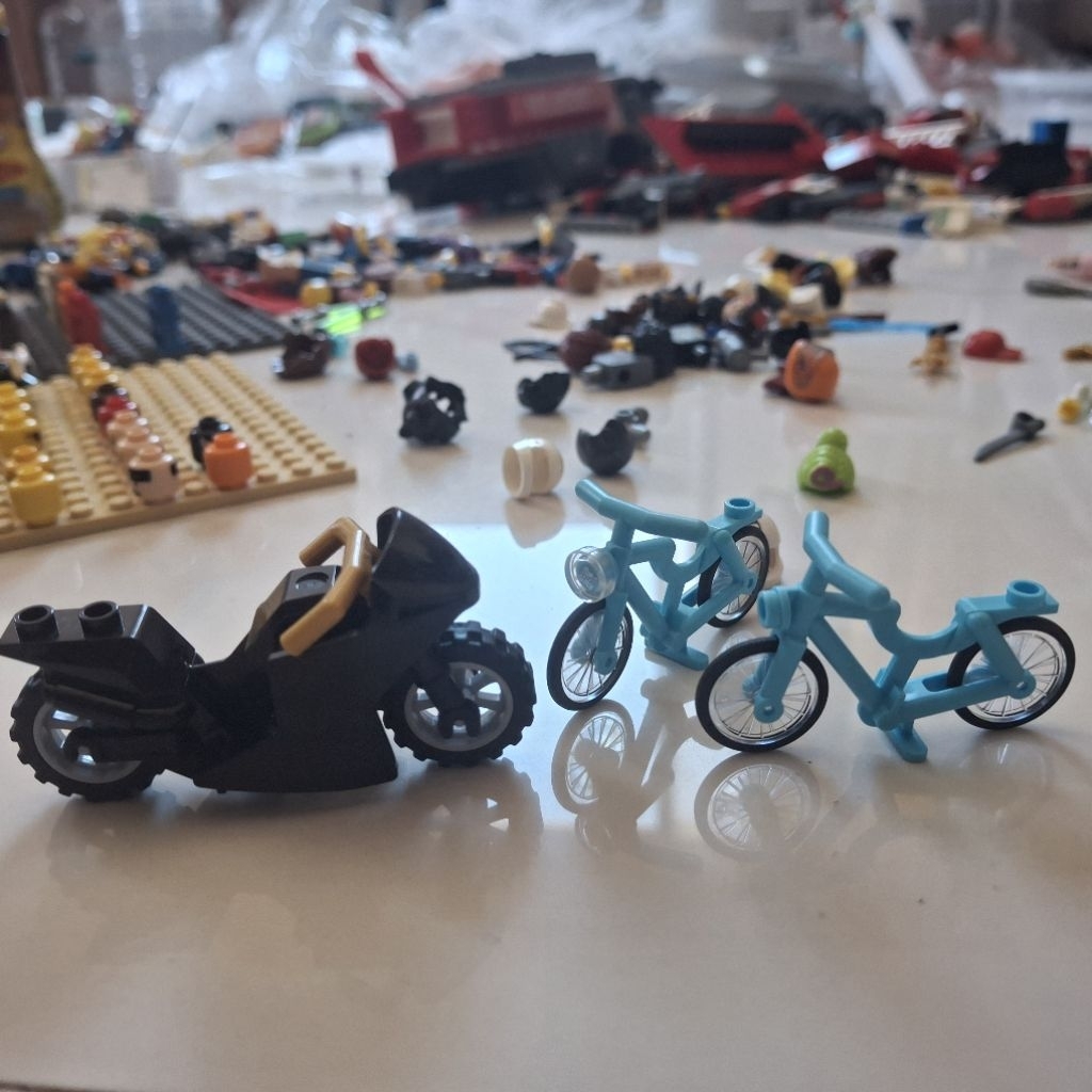 LEGO รถมอเตอร์ไซค์ รถจักรยาน ของแท้