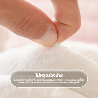 ปลอกหมอน ขนกระต่ายนุ่ม สีพื้น สไตล์นอร์ดิก ปลอกหมอนโซฟา ด้านเดียว