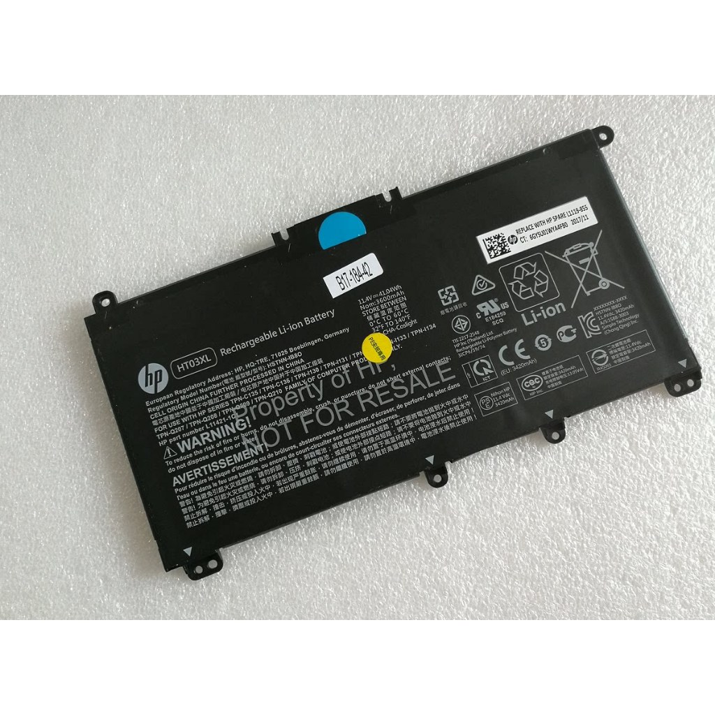 แบตเตอรี่โน๊ตบุ๊ค (แท้) HW03XL HP Pavilion 15-EG 15-ET BATTERY NOTEBOOK