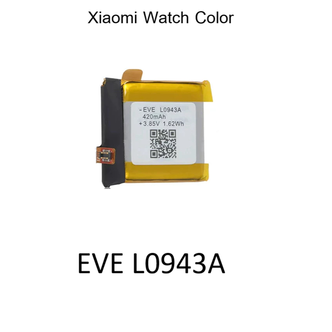 Color Watch Battery EVE L0943A 552425GH 420mAh Xiaomi Color 46mm แบตเตอรี่นาฬิกา สมาร์ทวอร์ท
