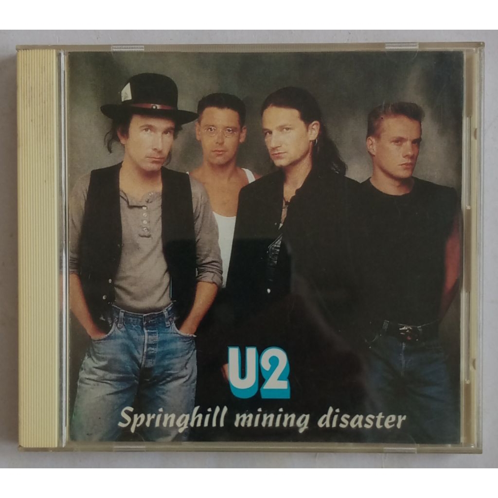 ซีดีเพลง U2 Springhill Mining Disaster (Live/Concert) *RARE* CD Music