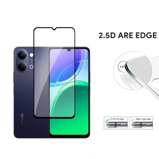 ฟิล์มกระจกนิรภัย สำหรับ Vivo Y05 Y11D เต็มจอ