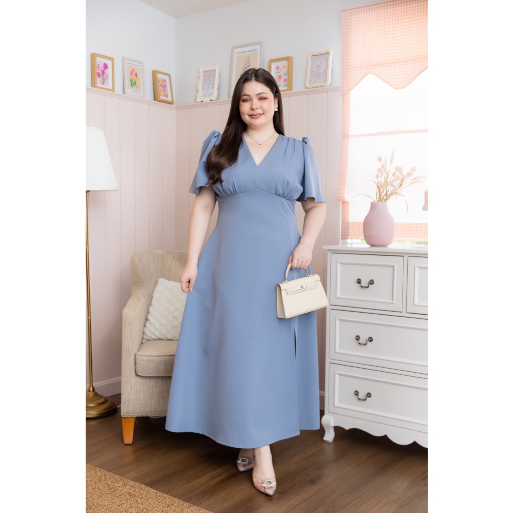 Charlene dress 👗 เดรสออกงานรุ่นใหม่ ใส่ปุ๊บสวยปั๊บเข้าเอวทรงสวยเว่อ