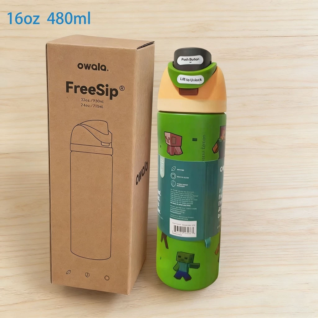 𝗢𝘄𝗮I𝗮 16 𝗢𝘇/480ml 𝗠𝗶𝗻𝗲.𝗰𝗿𝗮𝗳𝘁 𝗙𝗿𝗲𝗲𝘀𝗶𝗽 คอลใหม่รวมตัวแร ขวด น้ำ หุ้ม ฉนวนกันความร้อน
