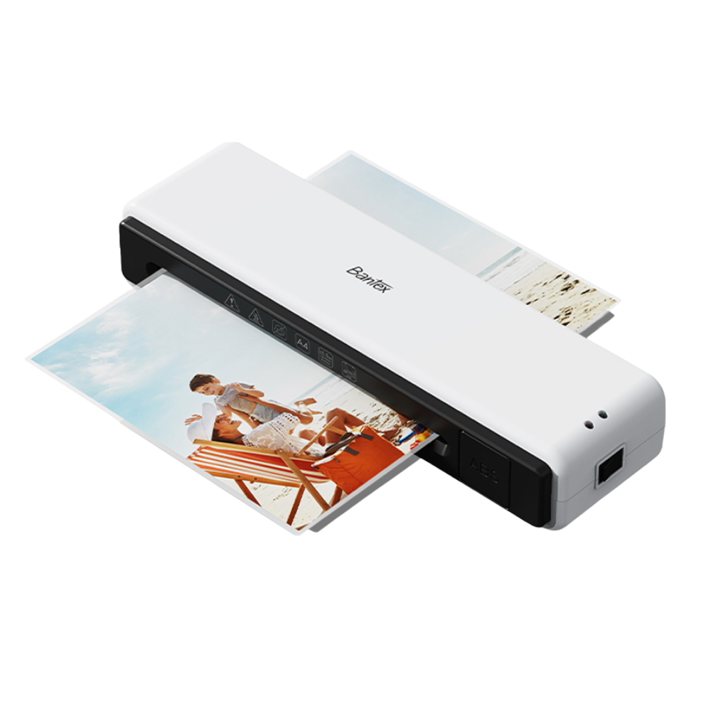 [แถมฟรี] Bantex เครื่องเคลือบเอกสาร A3 A4 2in1 มีแท่นตัดในตัว ปรับความร้อนได้80-125mic เร็ว280มม/นาท