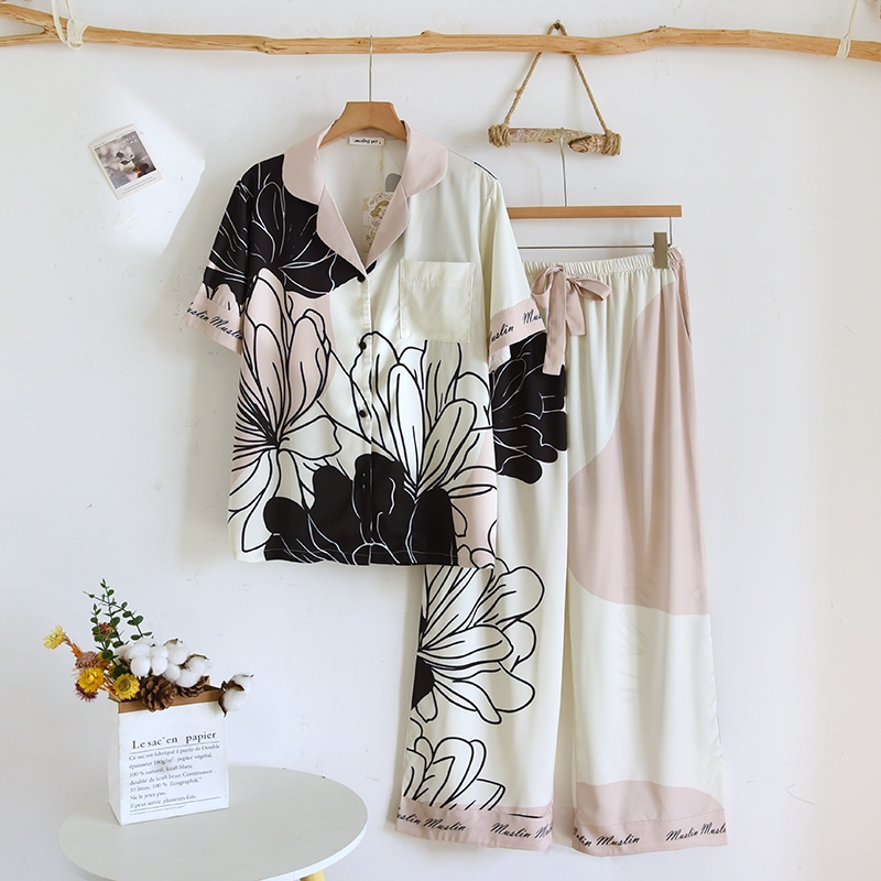 Muslin pajamas Collection Muslin Pet (T9345 T9346 T9347 T9348 T9349 T9350) | ชุดนอนชุดเที่ยว