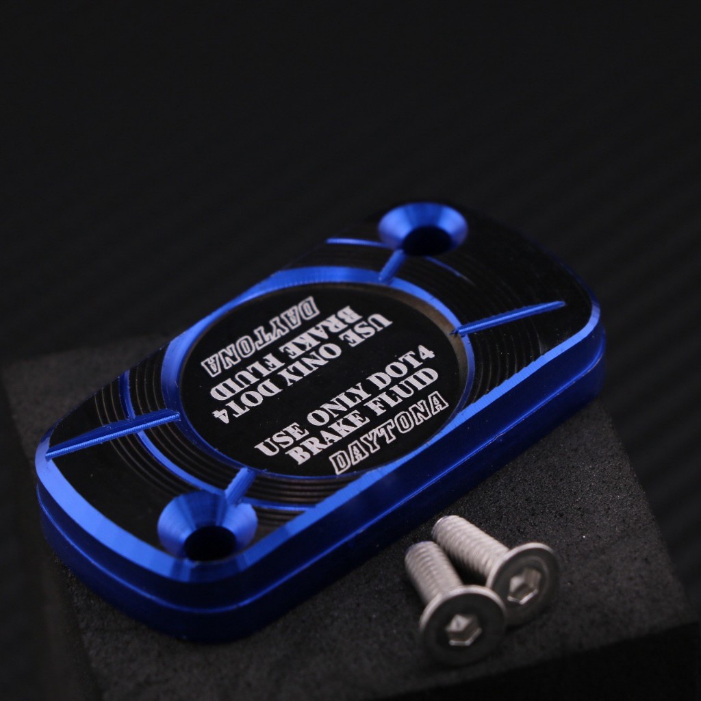 ฝาปิดปั้มเบรกบน WAVE เดโท สีน้ำเงิน ตรงรุ่น #มอเตอร์ไซค์ #SFshop