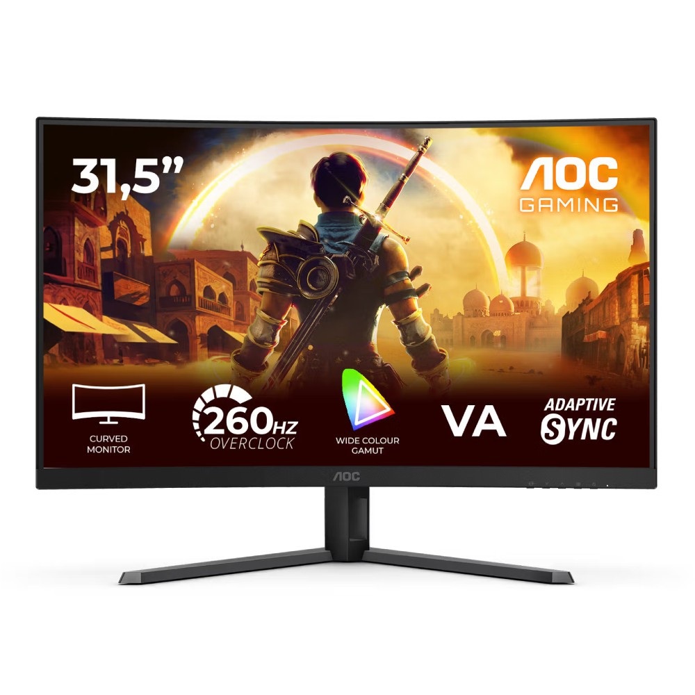 MONITOR (จอมอนิเตอร์) AOC C32G42ZE  31.5" VA CURVED FHD HDMI,DP 240Hz/260Hz