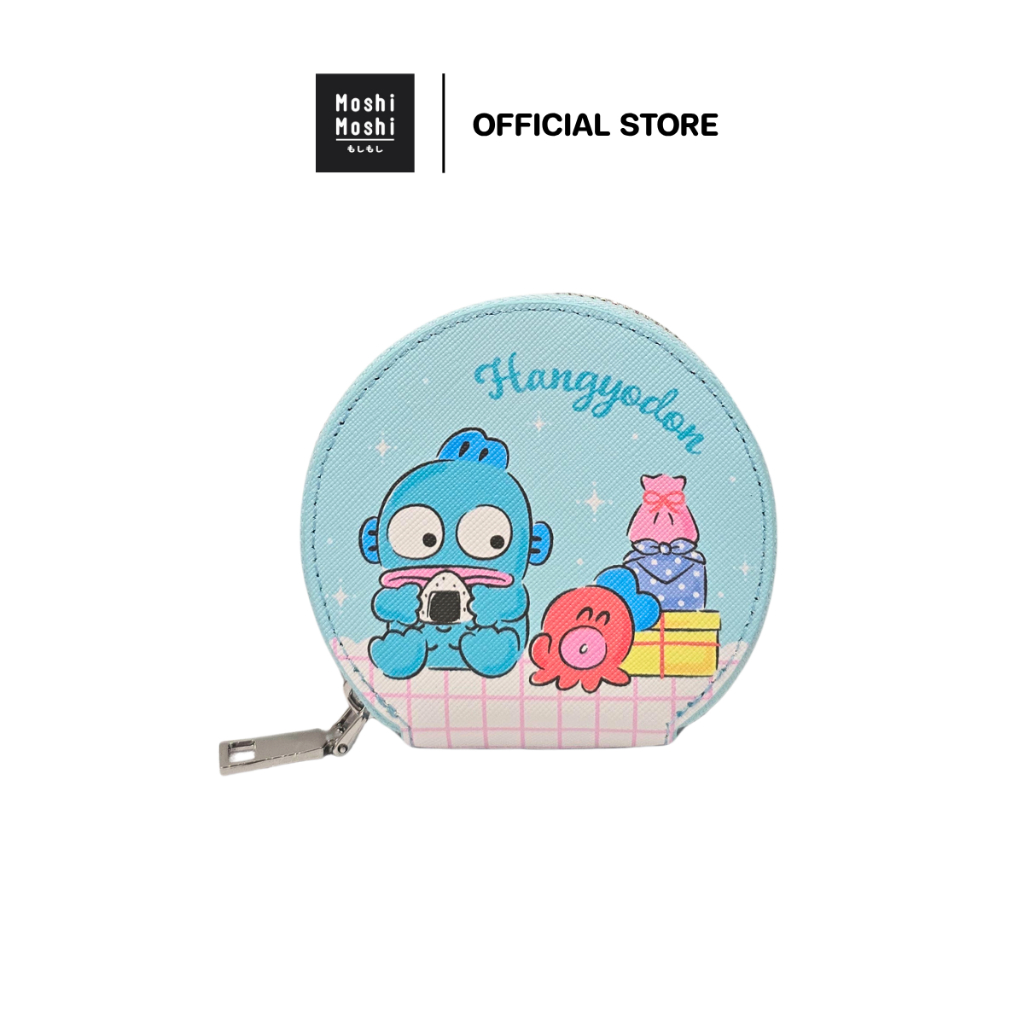 Moshi Moshi กระเป๋าเศษสตางค์ กระเป๋าใส่เหรียญ ลาย Hangyodon ลิขสิทธิ์แท้จากค่าย Sanrio รุ่น 6100008165