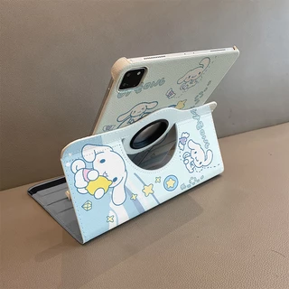 🌻24 ชั่วโมง🌻เคสไอแพด Gen10 Gen12 Air8 11/13 Gen9/8 Cinnamoroll เคสiPadหมุน 360° Air6 Air7 Gen11 Air5