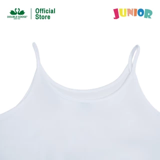 ห่านคู่ เสื้อสายเดี่ยว เด็กหญิง สีขาว Junior Collection