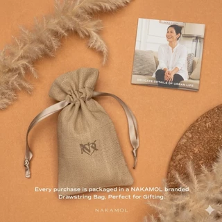NAKAMOL - SHELL CHARMS LAYERED NECKLACE สร้อยคอชาร์มหอยเลเยอร์